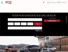 Tablet Screenshot of buyweston.com